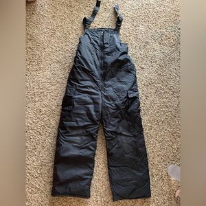 Weather Tamer kids black snow pants